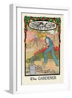 The Gardener-H.o. Kennedy-Framed Art Print