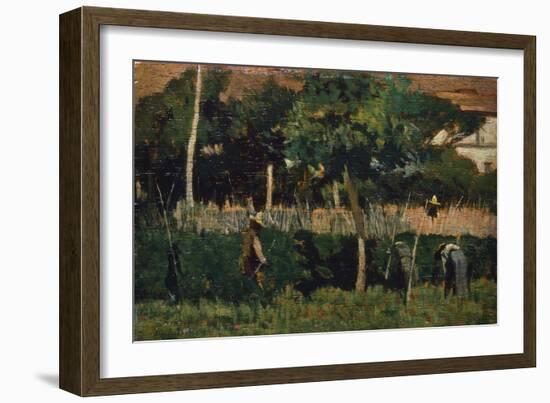 The Gardeners, 1867-Giovanni Francesco Barbieri-Framed Giclee Print