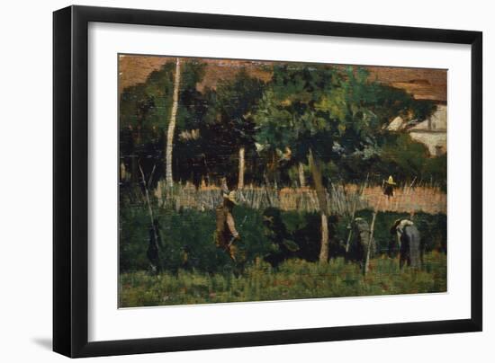 The Gardeners, 1867-Giovanni Francesco Barbieri-Framed Giclee Print