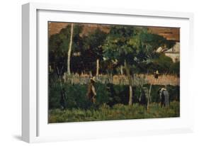 The Gardeners, 1867-Giovanni Francesco Barbieri-Framed Giclee Print