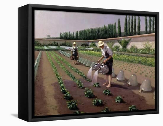 The Gardeners-Gustave Caillebotte-Framed Stretched Canvas