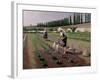 The Gardeners-Gustave Caillebotte-Framed Giclee Print