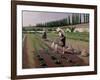 The Gardeners-Gustave Caillebotte-Framed Giclee Print