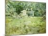 The Gardening Lesson, 1886-Berthe Morisot-Mounted Giclee Print