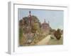 The Gardens at Montacute, Somerset, 1893-Ernest Arthur Rowe-Framed Giclee Print