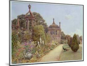 The Gardens at Montacute, Somerset, 1893-Ernest Arthur Rowe-Mounted Giclee Print