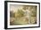 'The Gardens at Stowe House, Bucks', c1785-Thomas Rowlandson-Framed Giclee Print