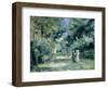 The Gardens in Montmartre, 19th Century-Pierre-Auguste Renoir-Framed Giclee Print