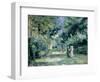 The Gardens in Montmartre, 19th Century-Pierre-Auguste Renoir-Framed Giclee Print