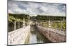 The gardens in the Chateau de Villandry, Indre-et-Loire, Loire Valley, UNESCO World Heritage Site, -Julian Elliott-Mounted Photographic Print