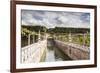 The gardens in the Chateau de Villandry, Indre-et-Loire, Loire Valley, UNESCO World Heritage Site, -Julian Elliott-Framed Photographic Print