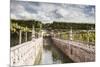 The gardens in the Chateau de Villandry, Indre-et-Loire, Loire Valley, UNESCO World Heritage Site, -Julian Elliott-Mounted Photographic Print