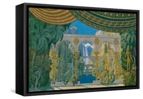 The Gardens of Chernomor. Stage Design for the Opera Ruslan and Ludmila, 1913-Ivan Yakovlevich Bilibin-Framed Stretched Canvas