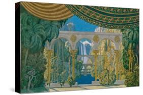 The Gardens of Chernomor. Stage Design for the Opera Ruslan and Ludmila, 1913-Ivan Yakovlevich Bilibin-Stretched Canvas