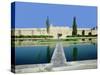 The gardens of Marrakesh by the long walls of the city-Werner Forman-Stretched Canvas