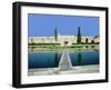 The gardens of Marrakesh by the long walls of the city-Werner Forman-Framed Giclee Print