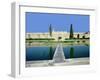 The gardens of Marrakesh by the long walls of the city-Werner Forman-Framed Giclee Print