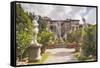 The Gardens of Palazzo Pfanner in Lucca Which Date Back to the 17th Century-Julian Elliott-Framed Stretched Canvas