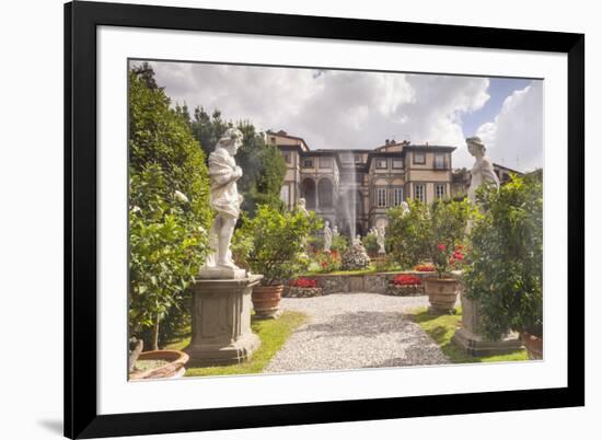 The Gardens of Palazzo Pfanner in Lucca Which Date Back to the 17th Century-Julian Elliott-Framed Photographic Print