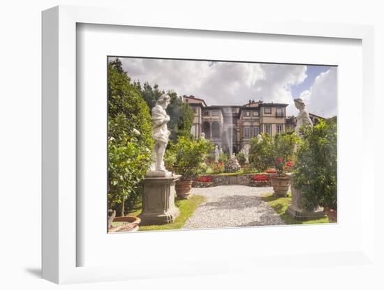 The Gardens of Palazzo Pfanner in Lucca Which Date Back to the 17th Century-Julian Elliott-Framed Photographic Print