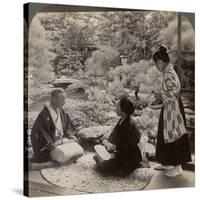 The Gardens of the Home of Mr Y Namikawa, Leader in the Art Industries, Kyoto, Japan, 1904-Underwood & Underwood-Stretched Canvas