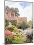 The Gardens of the Manor House, Cleeve Prior, Worcestershire-George Samuel Elgood-Mounted Giclee Print