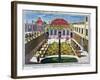 The Gardens of the Mirabelle Park Salzburg Austria-Mathias Diesel-Framed Giclee Print