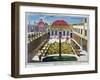 The Gardens of the Mirabelle Park Salzburg Austria-Mathias Diesel-Framed Giclee Print