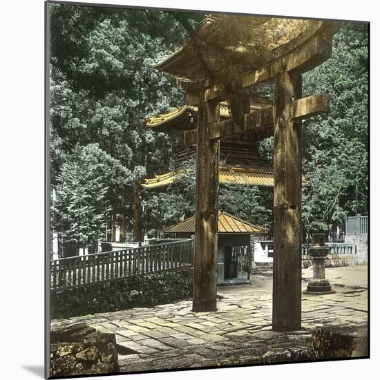 The Gardens of the Temple, Nikko (Japan), 1900-1905-Leon, Levy et Fils-Mounted Photographic Print
