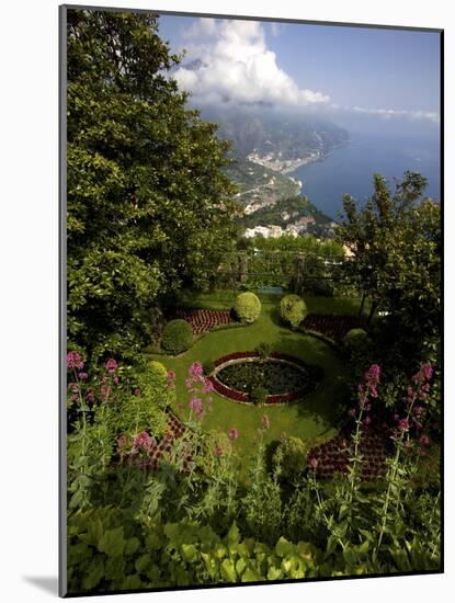 The Gardens of the Villa Cimbrone in Ravello, Amalfi Coast, Campania, Italy, Europe-Olivier Goujon-Mounted Photographic Print