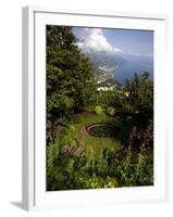 The Gardens of the Villa Cimbrone in Ravello, Amalfi Coast, Campania, Italy, Europe-Olivier Goujon-Framed Photographic Print