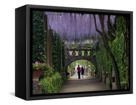 The Gardens of the Villa Cimbrone in Ravello, Amalfi Coast, Campania, Italy, Europe-null-Framed Stretched Canvas