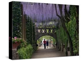 The Gardens of the Villa Cimbrone in Ravello, Amalfi Coast, Campania, Italy, Europe-null-Stretched Canvas
