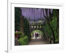 The Gardens of the Villa Cimbrone in Ravello, Amalfi Coast, Campania, Italy, Europe-null-Framed Photographic Print