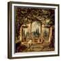 The Gardens of the Villa Medici in Rome, c.1650-51-Diego Velazquez-Framed Giclee Print