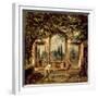 The Gardens of the Villa Medici in Rome, c.1650-51-Diego Velazquez-Framed Giclee Print