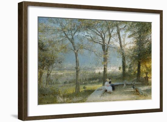 The Gardens, Pallanza, Lago Maggiore-Albert Goodwin-Framed Giclee Print