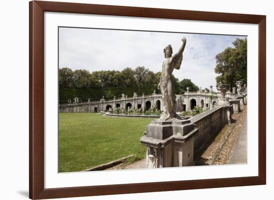 The Gardens, Royal Palace, Caserta, Campania, Italy, Europe-Oliviero Olivieri-Framed Photographic Print