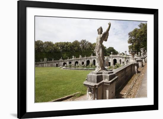 The Gardens, Royal Palace, Caserta, Campania, Italy, Europe-Oliviero Olivieri-Framed Photographic Print