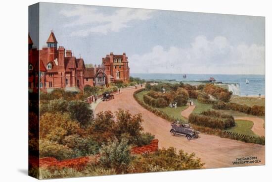 The Gardens, Westgate-On-Sea-Alfred Robert Quinton-Stretched Canvas