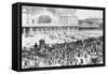 The Gare De L'Est Railway Station During the Period of Mobilization, Paris, France, 1914-Andre Devambez-Framed Stretched Canvas