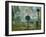 The Gare Saint Lazare (Le Signa)-Claude Monet-Framed Giclee Print