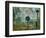 The Gare Saint Lazare (Le Signa)-Claude Monet-Framed Premium Giclee Print