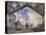 The Gare St-Claude Monet-Stretched Canvas