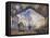 The Gare St-Claude Monet-Framed Stretched Canvas