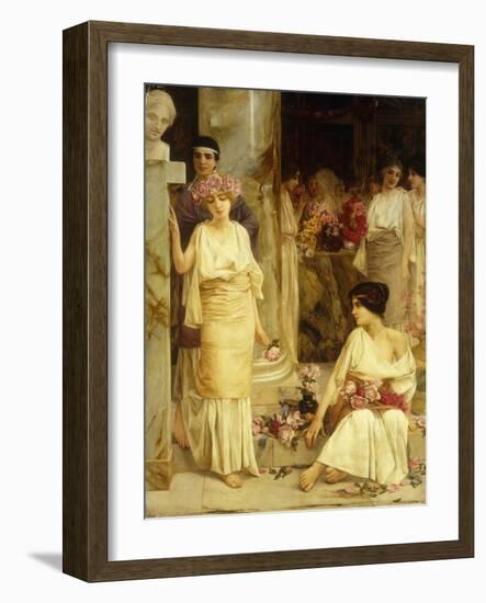 The Garland of Roses-Sessia B.C.-Framed Giclee Print