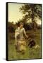 The Garland-Frederick Morgan-Framed Stretched Canvas
