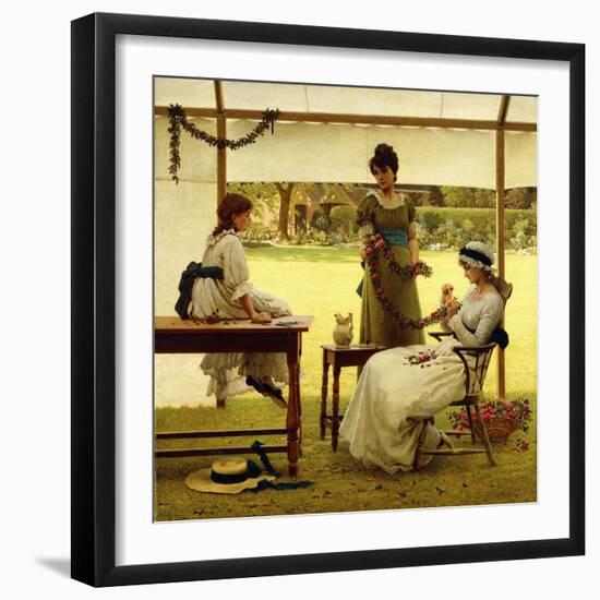 The Garland-George Dunlop Leslie-Framed Giclee Print