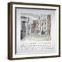 The Garrick's Head Tavern, Bow Street, Westminster, London, 1870-F Herbert-Framed Giclee Print