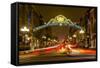 The Gaslamp Quarter in Downtown San Diego, Ca-Andrew Shoemaker-Framed Stretched Canvas